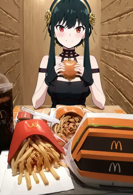 POV: You are Living Your Best Life | McDate with 2D Waifu (Concept) (McDonald's Date)