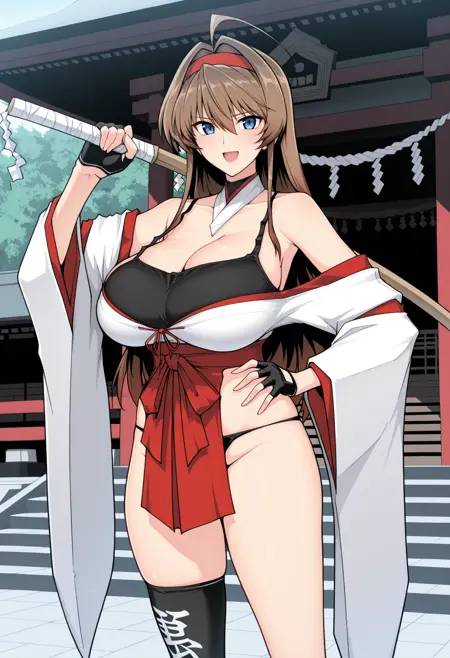 Kenzaki Karin 劍崎火鈴 [Hama no Miko Ingoku ni Otsu]