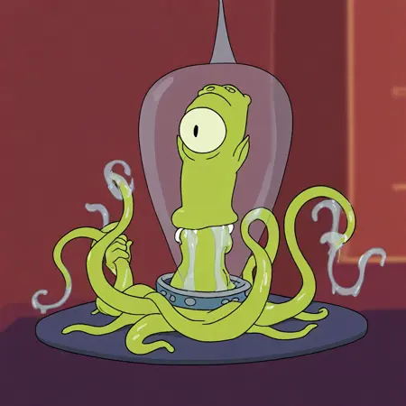 Kang/Kodos- Aliens from the Simpsons v2