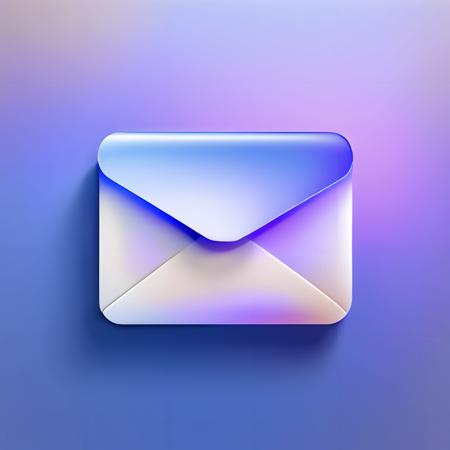 mail,
realistic,3d,C4D rendering,shining,
gradient,gradient background,blue background,purple background,glassmorphism icon,<lora:glassmorphism_icon:1>,