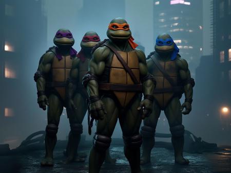 TMNT_AIO_Flux v4 Real and DigitalArt