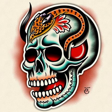 American Traditional Tattoo Designs V1