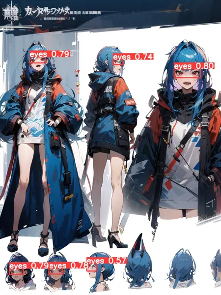 Full Eyes detection (Adetailer)