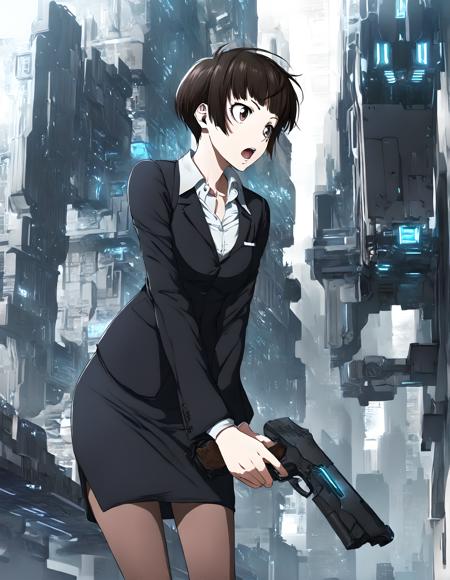 tsunemori akane/常守朱（PSYCHO-PASS） illustrious_XL