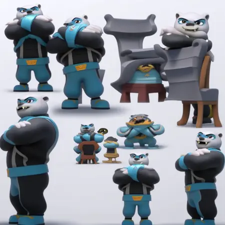 Norvyn polar bear | Kingdom Force