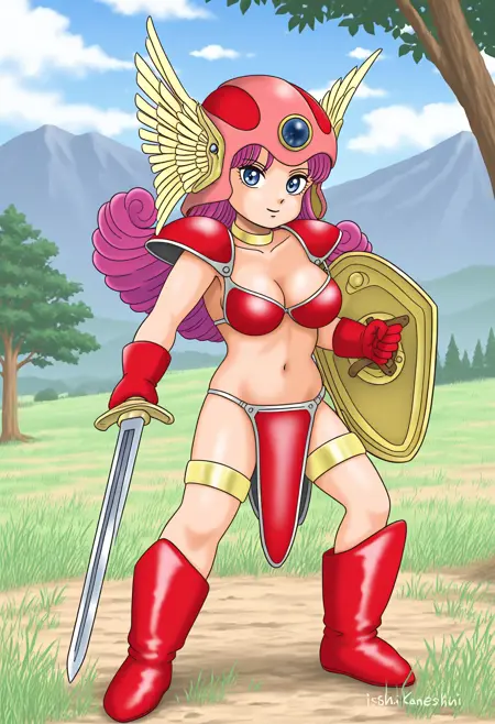 DQ3 女戦士/DQ3 warrior