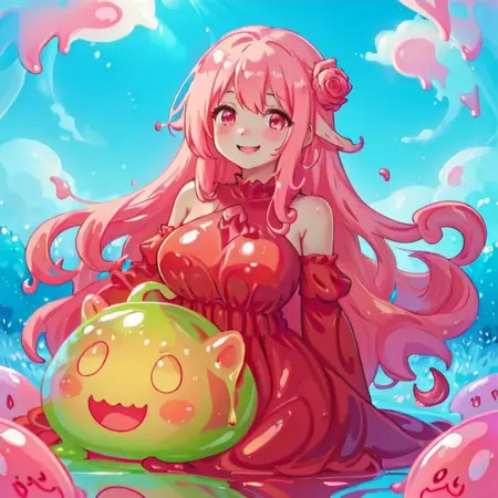 Girl with Slime