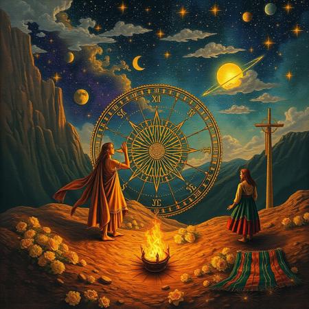 In the intricate tapestry of human belief, superstition weaves itself as the rebellious child of religion, much like astrology, the whimsical offspring of the rigorous parent, astronomy. This analogy highlights the age-old tension between the two, where superstition, with its enchanting allure and capricious nature, dances on the fringes of established faith, much like astrology flickers brightly against the vast, measured sky of celestial science. As these two daughters roam the earthly realm, they embody not just the essence of divergent thought but also the myriad emotions tied to human experience—wonder, fear, and curiosity. The air is thick with history and ancient rituals, as people navigate their lives under the lingering shadows of these beliefs, often driven by a desire for guidance in a chaotic world. The clash of logic and the ethereal whispers of the unknown creates a paradoxical atmosphere, charging the air with excitement and uncertainty. With each passing day, these daughters assert their presence, cloaked in mystique yet fueled by the yearning of millions to make sense of their existence. In this intricate play of ideologies, they have too long dominated the earth, casting long shadows over rational thought, creating a rich yet tumultuous landscape where faith and fantasy intermingle, leaving us to ponder the fine line between what is deemed wise and what is considered madness.