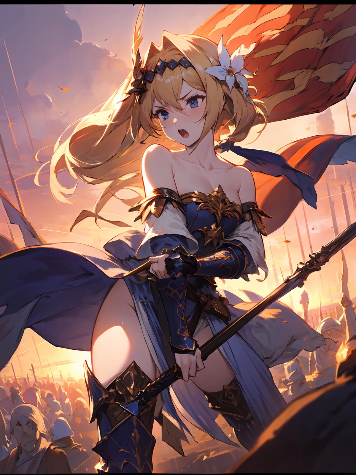 Shadowverse/Rage of bahamut/Granblue Fantasy Jeanne dar'c / ジャンヌダルク Loha image by RhinoMan5689