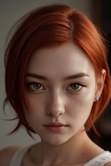 masterpiece, best quality, hdr, volumetric lighting,
gwendolyn_tennyson, red hair, bob hairstyle,
1girl, solo, young
upclose, detailed face, beautiful face, pretty girl