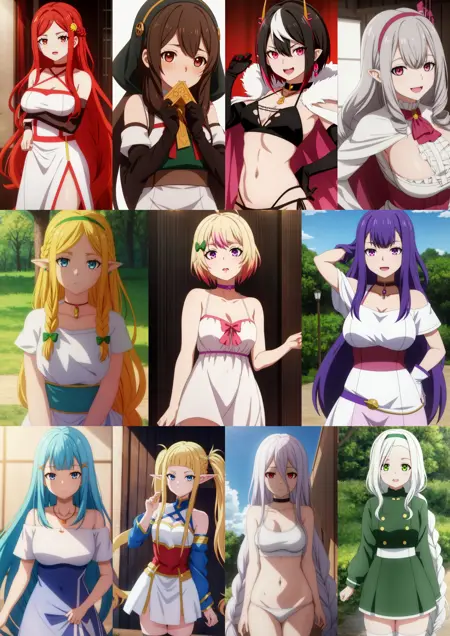 So I’m a Spider, So What? - Girlpack LoRA