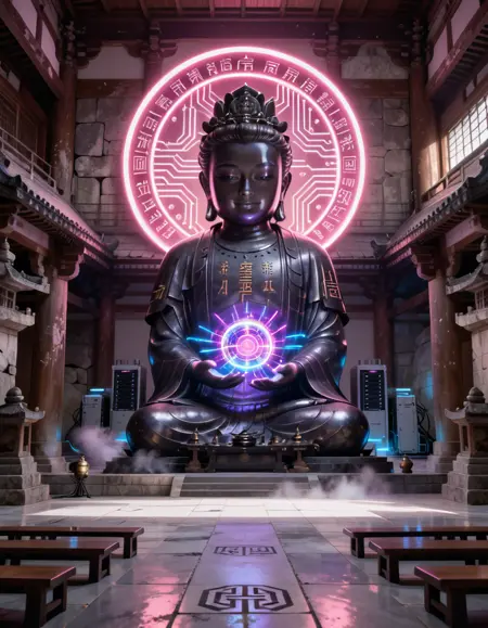 cyberpunk mysticism pony