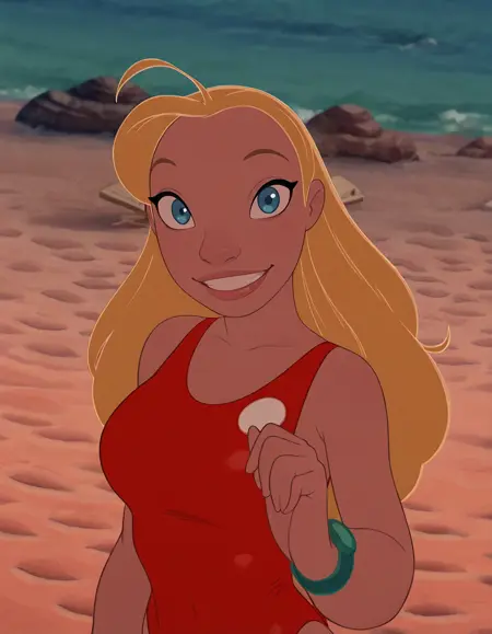 Life guard (Lilo and Stitch) Pony+Illustrious + SD1.5