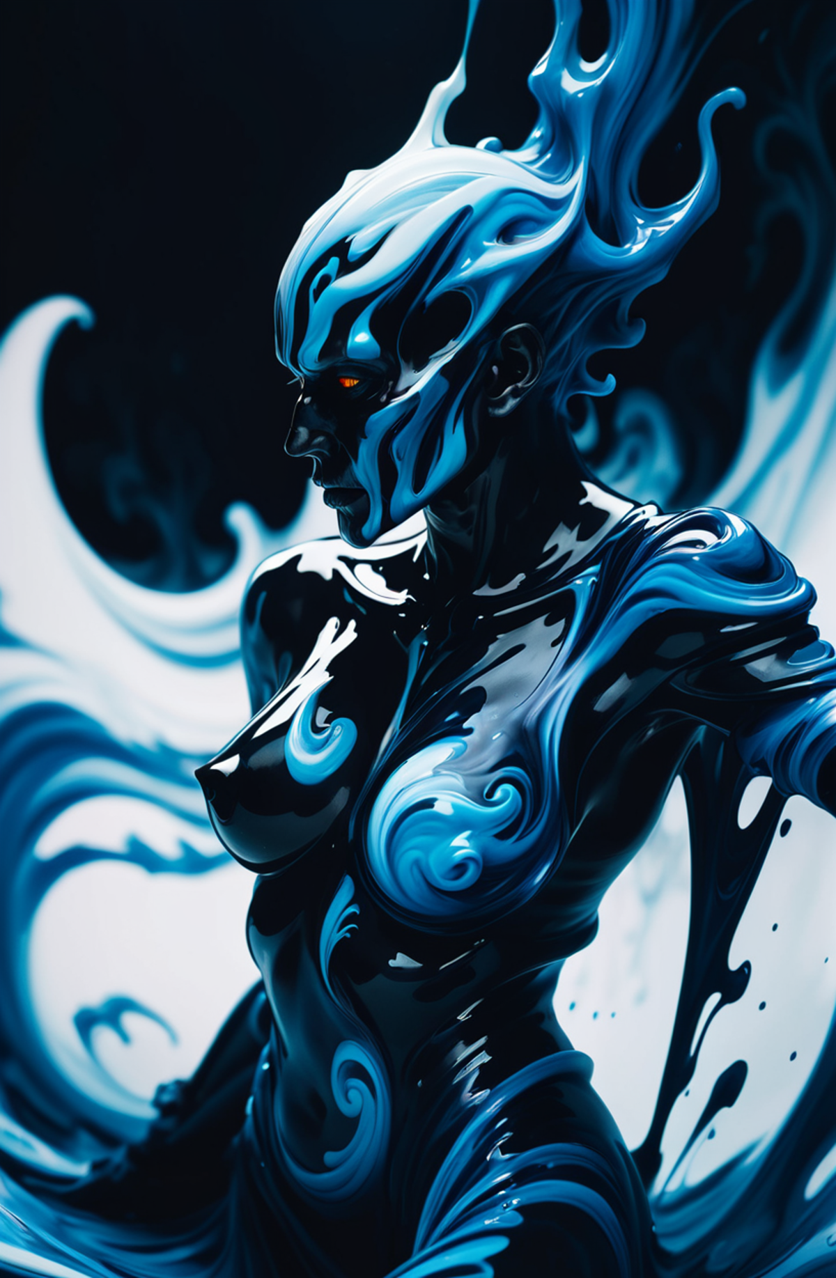 photograph, cinematic color grading, <lora:EnvyInkSwirlXL01:1>death knight made of swirling ink<lora:EnvyBetterHiresFixXL0...