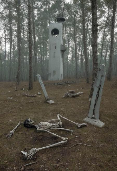 Caspar David Friedrich (romanticism), Pine barrens with charred tree skeletons, birch bark peeling scrolls, napoleonic-era signal tower,corncrake in tall grass.,Art painting by Makoto Shinkai and Fiona Staples and Tran Nguyen, featured on Caravaggio,,
artstation trending, macro lens, volumetric light,
<lora:Illustration_Insanity:0.3>,
<lora:dreamshaperXL10_lora:0.7>,
<lora:extremely_detailed:0.3> extremely detailed,
<lora:DetailMaximizer:0.3>,, Surrealism art style, dreamlike and irrational imagery, explores the unconscious mind, juxtaposition of unlikely elements, challenges reality and logic