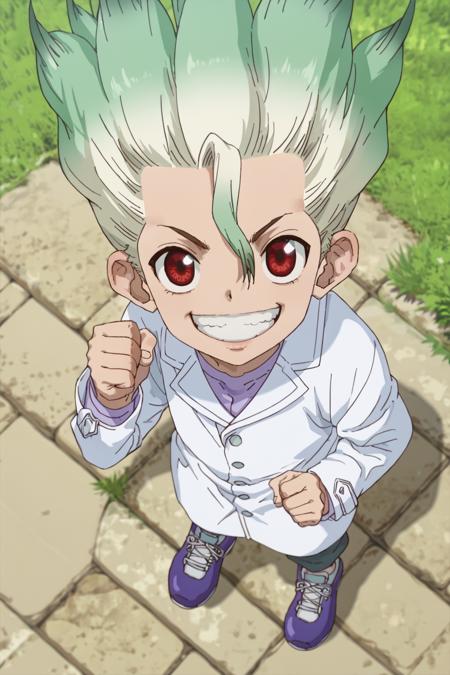 Young Senku Ishigami - Dr. Stone - (Pony) / (Illustrious) [Commission] Pony