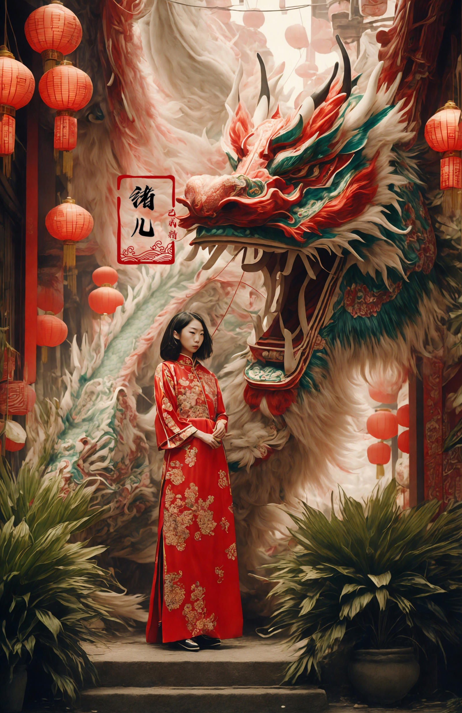 绪儿-龙舞Dragon dance image by XRYCJ