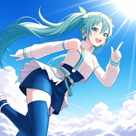 Assisting Feather (Hatsune Miku) / Project SEKAI