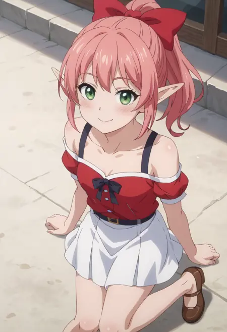 Nia - Botsuraku Yotei no Kizoku dakedo Hima Datta kara Mahou wo Kiwametemita - 2 Outfits - Pony/SDXL