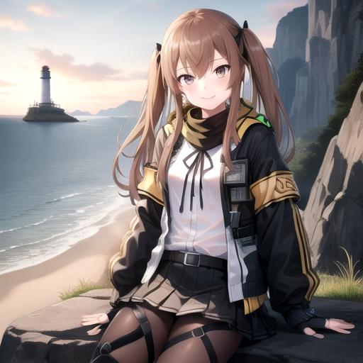 UMP 9-少女前线（UMP 9--Girls Frontline） image by King_Dong