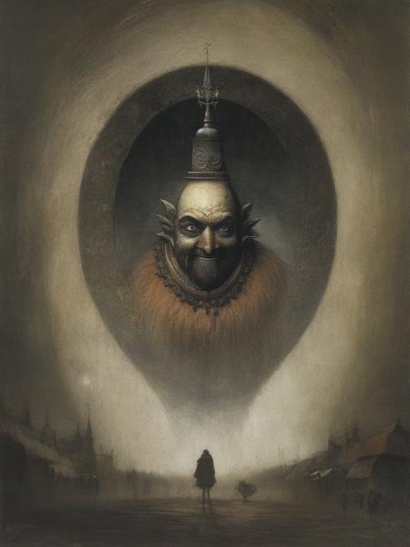 <lyco:SantiagoCaruso:1.0> happy life, artwork by Santiago Caruso