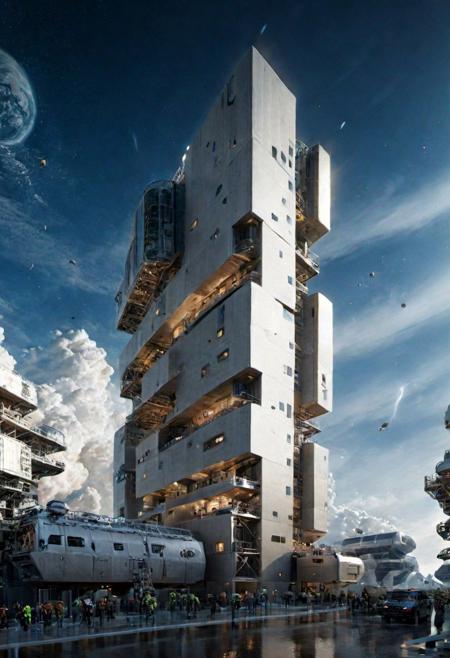 (future civilization, future street, future buildings, future vehicle:1.6),
(lots modern design housing on the spacecraft, masterpiece:1.5), 
(large file, super realistic, 4k, 8K, 16k, FHD, HD, VFX , perfect, photograpy, construction sales photograpy, Interior design, super high resolution, cinematic photography:1.2),   
(extra long shot, wide-angle lens, POV, DOF:1.1), 
(creeping fogs, dust shining in the light:1.4),
(amazing, mystery, Spectacular, Luxurious, elegance, perfect design, harmonious color:1.1),
fashion design, Modern, Modernism, mystery, Spectacular, Luxurious, elegance, perfect design,
(industrial|mechanical|gritty|metallic|sci-fi|future|Organicism_style),
[Metal|Leather|Flash|Neon|Glass|Screen|carpaint_Detailed Texture: 0.7]
[[urban landscape:**|nature landscape:**:|changeable cloud:**]:0.75],
[skyscraper:**|building:**|viaduct:**|future city:**|MRT:**|park:**|neon sign:**_urban landscape::0.85],
(blurred background:1.4),
[(background, more_details:0.3), (more_details:0.6), (more_details:0.8),
(more_details:1.2):0.65],
ng_deepnegative_v1_75t, JuggernautNegative, epiCNegative, OverallDetail, extremely detailed, vertical, void