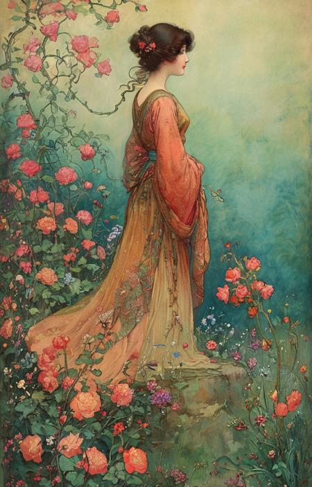 style of Warwick Goble