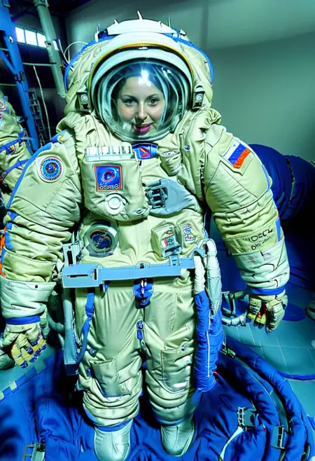 Orlan — soviet and russian spacesuit for open space by DiM_G_M SDXL