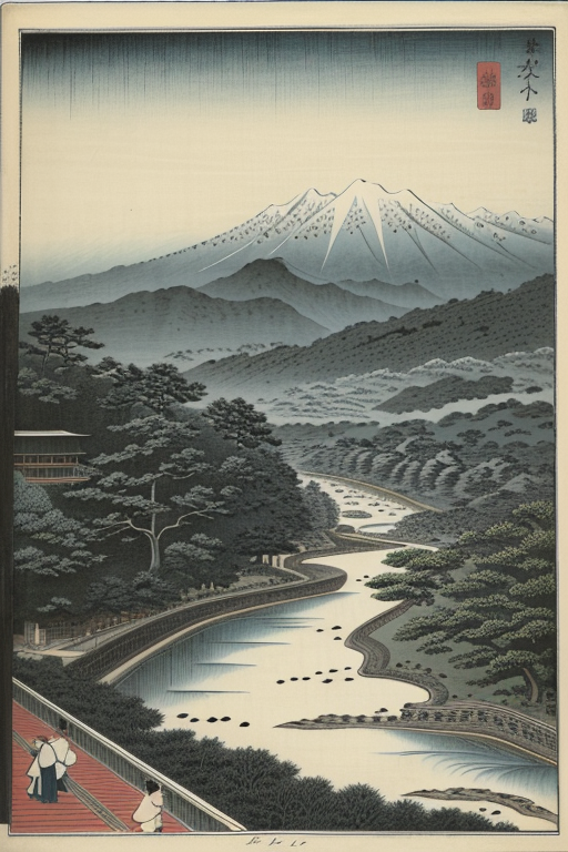 Utagawa Hiroshige's ukiyo-e prints image by j1551