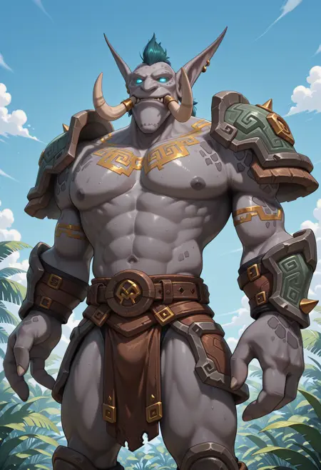 Zandalari Troll (Male) - World of Warcraft | [PDXL] [ILXL]