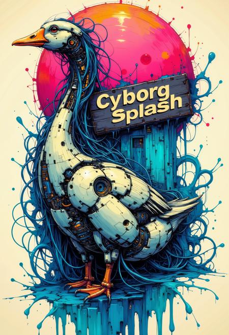 FLUX Cyborg Splash Abyss FLUX v1.0