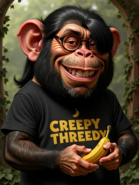 CREEPY THREEDY - Caricatures for FLUX