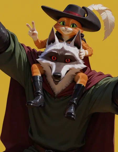 Puss in Boots: The Last Wish Style + Characters