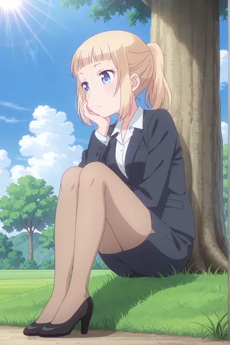 Sakura Nene - New Game! - Illustrious