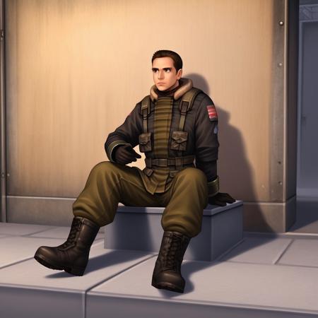 J.F. Blake From The Thing Videogame V1