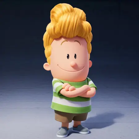 Harold + George - [The Captain Underpants Movie] ~ (Illustrious)