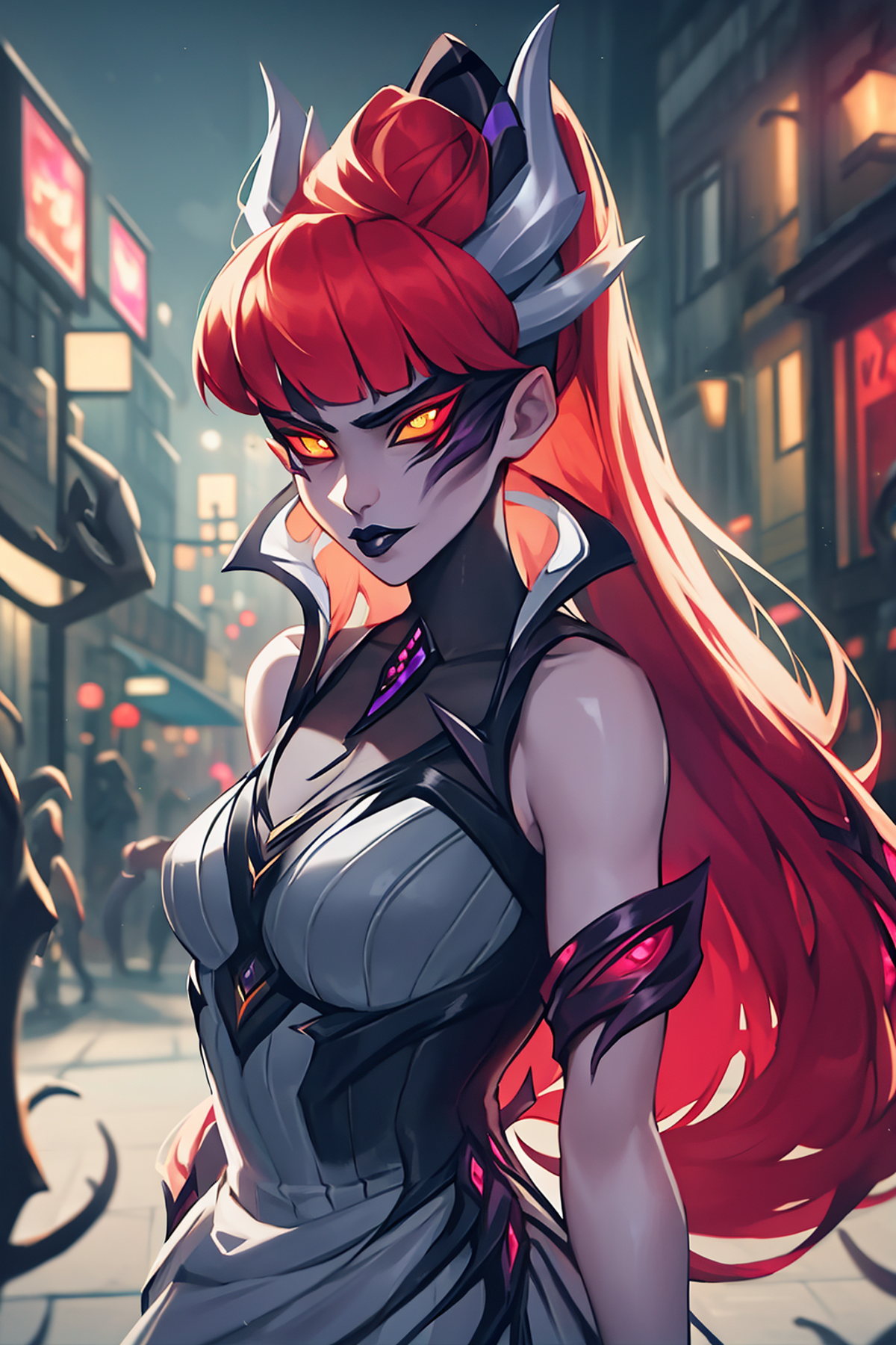 Crime City Nightmare Zyra - League of Legends - Character LORA image by Konan