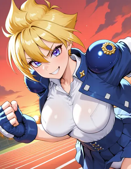 Mikazuchi Raiya 御鎚雷弥 (ライヤ) | Touki Denshou Angel Eyes 闘姫伝承