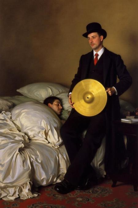 Master Class: John Singer Sargent Oil Painting Portrait Style v1.0