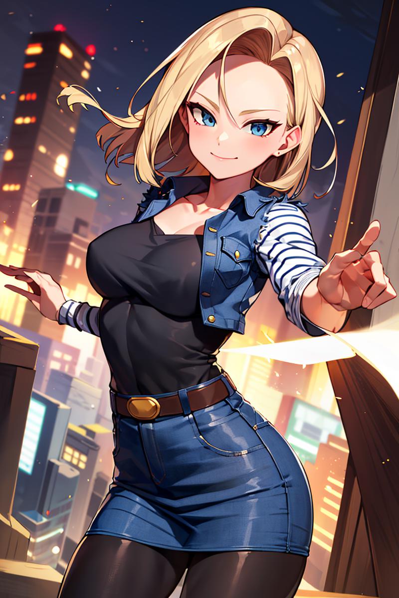 Android 18 (Dragon Ball) image by CitronLegacy