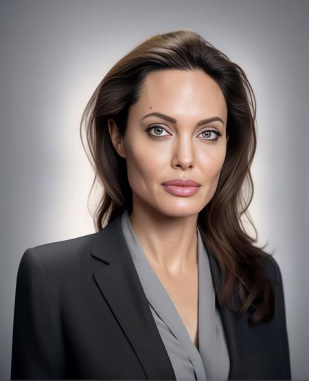 AngelinaJolie,<lora:AngelinaJolieSDXL:1>High Quality, Intricately Detailed, Hyper-Realistic woman Lawyer Portrait Photography, Volumetric Lighting, Full Character, 4k, In Workwear