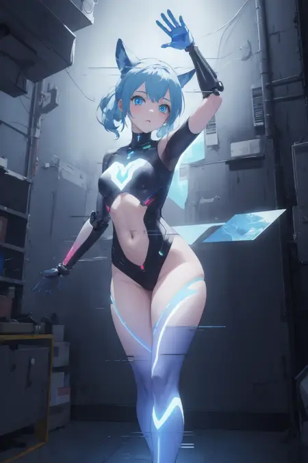 显示故障线条(display glitch lines)