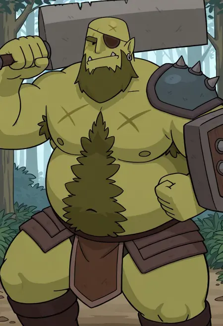 Daddy Orc - Robin Morningwood Adventure