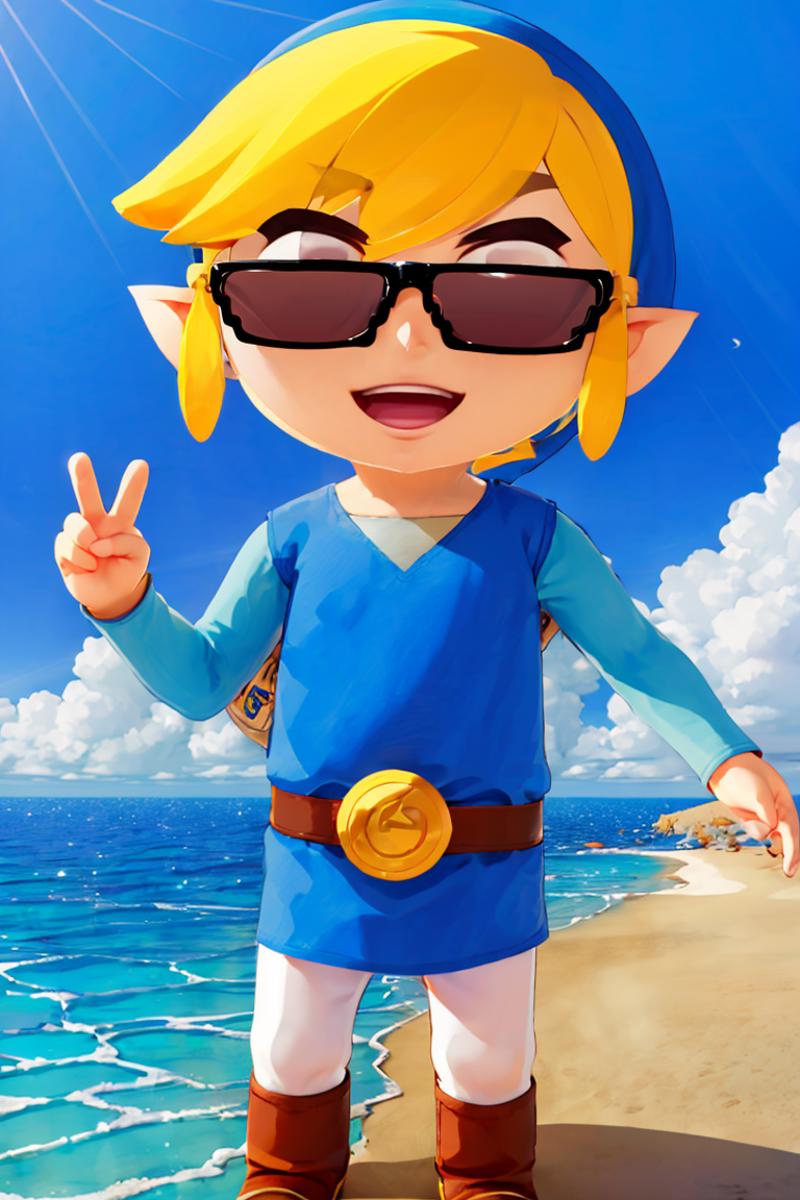 Santa Link! Toon Link - Multiple Outfits (The Legend Of Zelda: Wind Waker) image by CitronLegacy