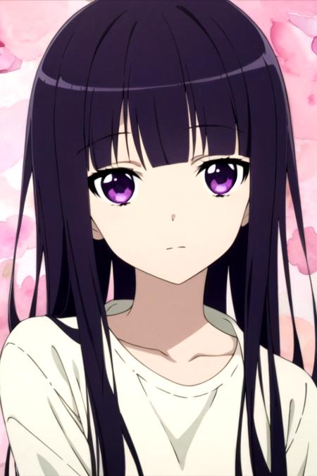 ririchiyo_shirakiin black hair purple eyes