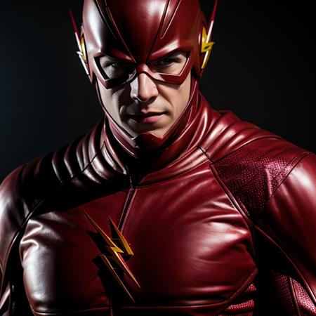 Hyperrealistic art of  <lora:The Flash SD1.5:1.2>
The Flash a man in a flash costume is staring at something barry allen original flash suit, Extremely high-resolution details, photographic, realism pushed to extreme, fine texture, incredibly lifelike