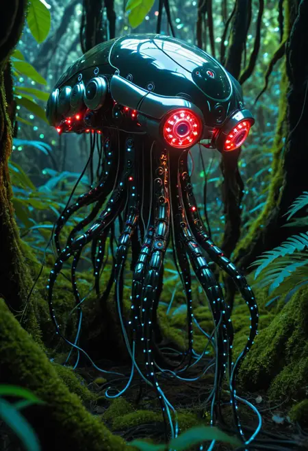 TechJelly: Mechanical Jellyfish (Citron Scifi) [Illustrious & SDXL]