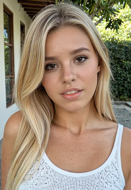 Realistic Skin & Face - Beautiful Woman