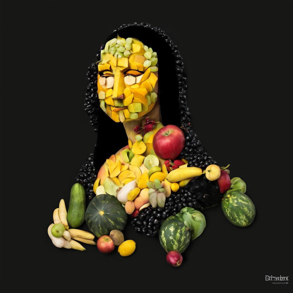 Made from fruits. SDXL image by Sa_May