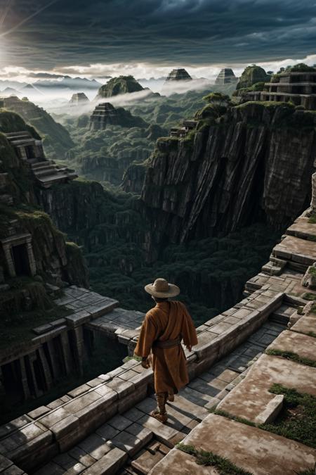 (aerial photo , marvellous maya ruins buildings , spectacular settlement and temple:1.6), 
(landscape architecture,  brutalist architecture:1.4), 
(large file,  super realistic,  4k,  8K,  16k,  FHD,  HD,  VFX,  perfect,  photograpy,  super high resolution,  cinematic photography:1.1), 
(extra long shot,  wide-angle lens,  POV,  DOF:1.2),  rich shadow, (harmonious color:1.1),  night,  lowlight,  lightless,  nightview, 
FUTURE_URBAN,  Apartment , furure_urban, future_skyline, urban,  badweather,  dark clouds,  horizontal decorative,  dark theme, city, badweather, dark clouds,  (dark theme:1.2), ,  heavy rain,  (raindrop details:1.3), 
(Door details,  Window details,  Railing details,  Staircase details,  Furniture details,  Appliance details, Vehicle details,  Leaf details:0.3), 
(Stone texture,  Wood texture,  Marble texture,  Cement texture,  metal texture,  glass texture:0.2), 
mayamaze, science fiction,<lora:EMS-59651-EMS:0.500000>,<lora:EMS-255953-EMS:1.200000>,<lora:EMS-46486-EMS:0.300000>